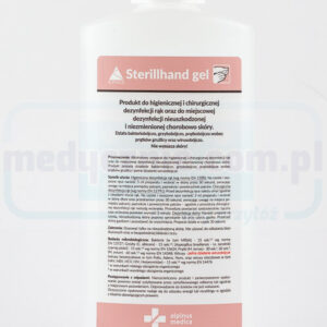Sterillhand Gel 500ml s pumpičkou pro chirurgickou a hygienickou dezinfekci rukou